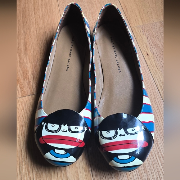 New Marc Jacobs Patent Ballet Flats size 38 - 8 NWOB - Picture 2 of 12